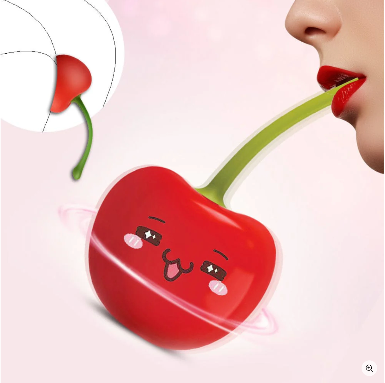 VibeMeUp® Vagina Balls 6-Gang-Kirschvibrator
