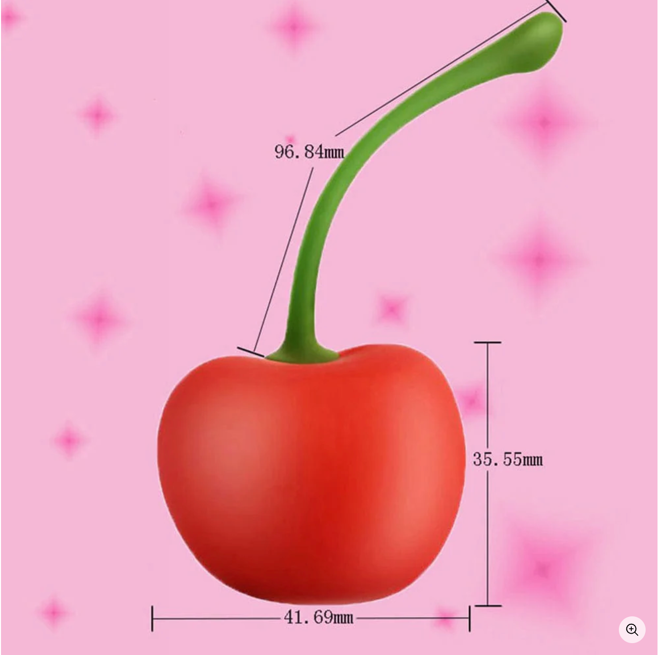VibeMeUp® Vagina Balls 6-Gang-Kirschvibrator