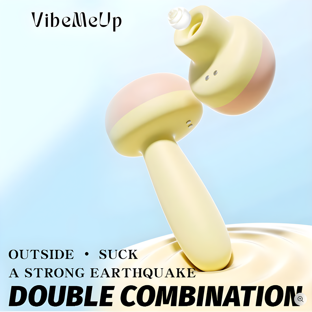 VibeMeUp® Wecker für Erwachsene, Saugvibrator, App-Fernbedienung