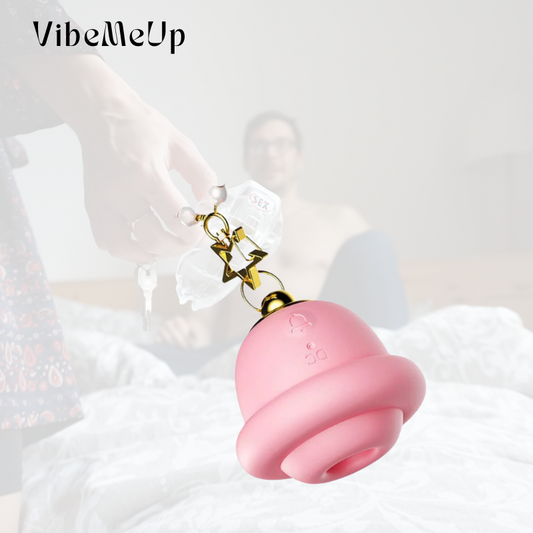 VibeMeUp® Glocke Springendes Ei APP Fernbedienung Saugvibration