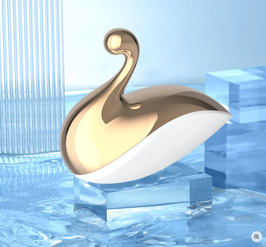 VibeMeUp® Little Swan Zungenleckvibrator mit Lippen