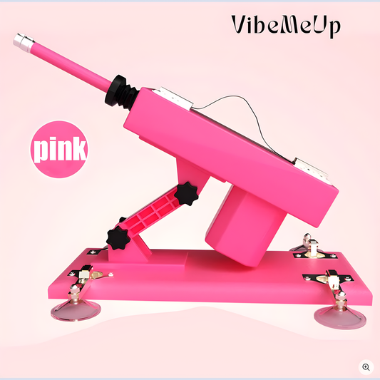 VibeMeUp® Pumping Gun - Teleskop-Dildo-Maschine