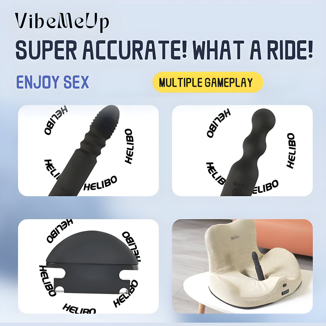 VibeMeUp® Stuhl Multifunktionales Massage-Sexkissen